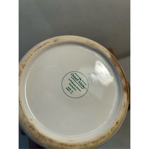 PH Princess House Orchard Medley Fruit canister medium 4” diameter - Picture 4 of 8